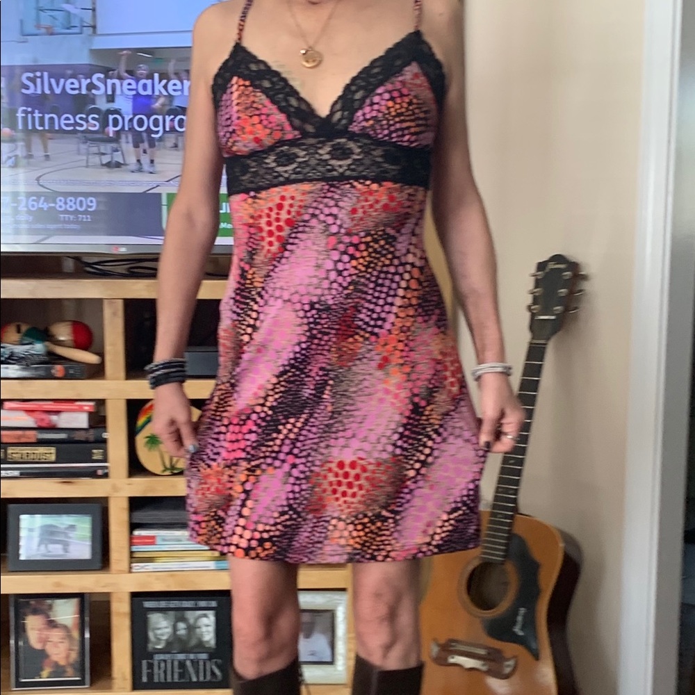 Betsey Johnson Vintage Slip Dress Petite